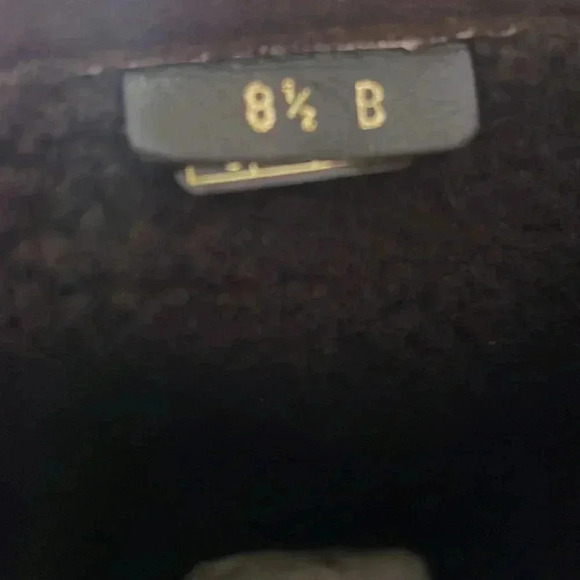 Gucci chocolate Brown 8 1/2 Shearling Wedge Boots - Picture 9 of 9